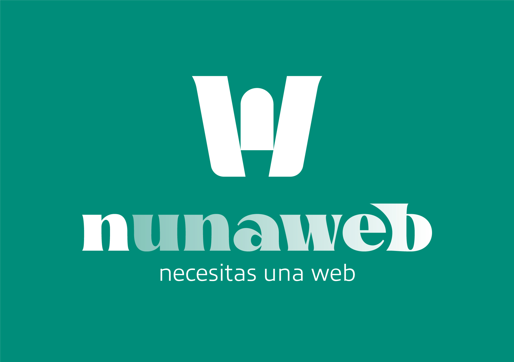 NUNAWEB logotipo vert verde